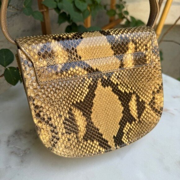 Saint Laurent Kaia Python Crossbody - Picture 6 of 16